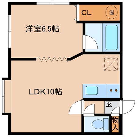 ラポートハイツの物件間取画像